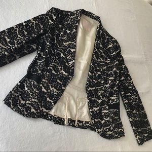 Designer Rebecca Taylor gorgeous lace blazer